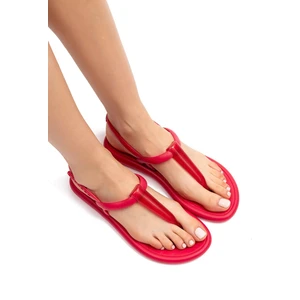 Glossy Kadın Sandalet Nar Çiçeği 35/42