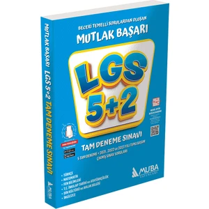 Muba Yayınları 8. Sınıf Mutlak Başarı Deneme