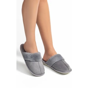 Ella Kadın Ev Terliği Gri 37/41