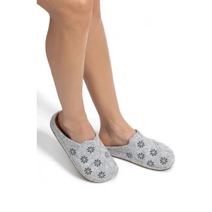 Kar Kadın Ev Terliği Gri 36/40