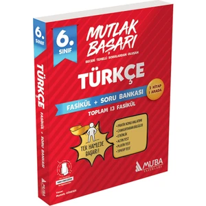 Muba Yayınları Mutlak Başarı 6. Sınıf Türkçe Fasikül - Soru Bankası