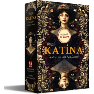 Mistik Katina Aşk Falı Kehanet Tarot Destesi / Açıklamalı 68 Kart