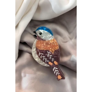 Tatlı Su Kuşu Asetat Mandal Toka