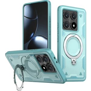 LR Joyful Xiaomi 14T Pro Pc+Tpu Kickstand Telefon Kılıfı Magsafe ile Uyumlu (Yurt Dışından)