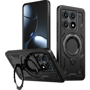 LR Joyful Xiaomi 14T Pro Pc+Tpu Kickstand Telefon Kılıfı Magsafe ile Uyumlu (Yurt Dışından)