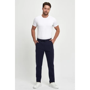 Üçiplik Şardonlu Arka Cep Detaylı Erkek Tek Alt Eşofman