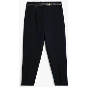 Cepli Slim Fit Kemerli Cigarette Pantolon