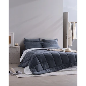 Madame Coco Bobigny Tek Kişilik Pamuklu Supersoft Comforter Set - Indigo