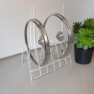 Tabaklık Rafı- Tencere Kapak Düzenleyici-Tabak Kurutmalık -6 Bölmeli Stand