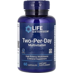 Life Extension, Two-Per-Day Multivitamin, 60 Kapsül