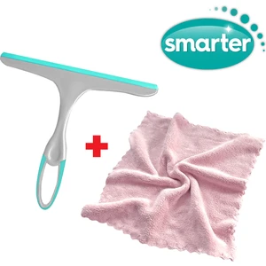 Cam Sileceği Çekçek + Pofidi Mikrofiber Temizlik Bezi