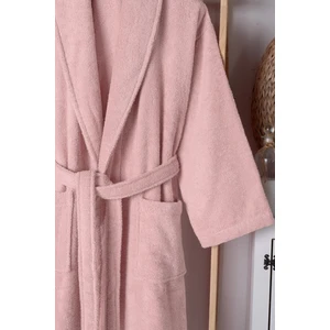 %100 Pamuk 6 Renk Unisex Kalın Bornoz- Yüksek Su Emici & Yumuşak Dokulu-Şal Yaka Bornoz-Hızlı Kuruma