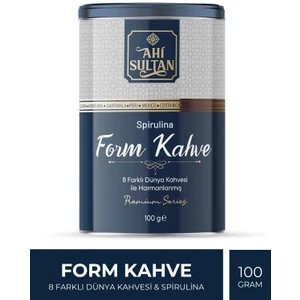 Ahi Sultan Form Kahvesi 8 Farklı Kahve ve Spirulina Içerikli 100Gram