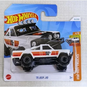 Hot Wheels 73 Jeep J10 4/10 91/250 Model Araba