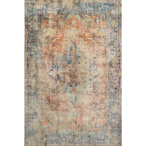 Fuga Yumuşak Dokulu Vintage Desenli Halı KA 03