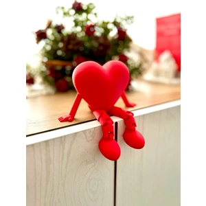 Asya Design Boutique Ayaklı Kalp - Doğum Günü, Sevgililer Günü Için Masaüstü Hediyelik