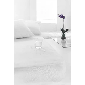 Beyaz Full Cover Çift Kişilik Alez 160 x 200  cm