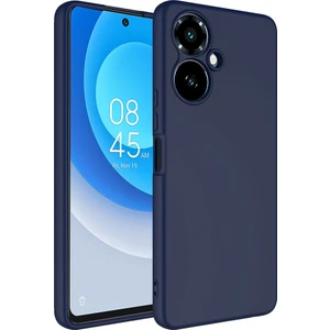 Infinix Hot 30I Kılıf Mara Lansman Silikon Mat Soft Kamera Korumalı Lacivert