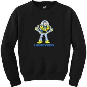 Buzz Lightyear Siyah Sweatshirt