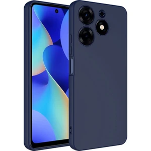 Infinix Hot 40I Kılıf Mara Lansman Silikon Mat Soft Kamera Korumalı Lacivert