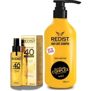 Şampuan Tuzsuz 1000ML + Redist 40 Bitki Bakım Yağı