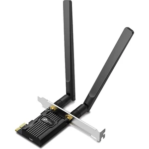 TP-Link Archer TX20E, AX1800 Mbps,  Ultra Düşük Gecikme, Windows 10/11'i , İkisi Bir Arada  Wi-Fi 6&Bluetooth 5.0 PCIe Ağ Kartı