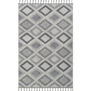 Cool Halı Bress 1402 Gri Halı Salon Halısı Kesme Halı Yolluk Koridor Halısı Balkon Halısı Bukle Mutfak Halısı