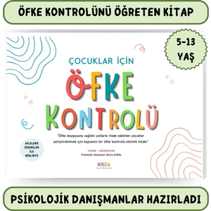Kitza Yayınları Çocuklar Için Öfke Kontrolü Etkinlikleri-Her Çocuğun Mutlaka Öğrenmesi Gereken Hayati Bir Beceri - Derya Kanal