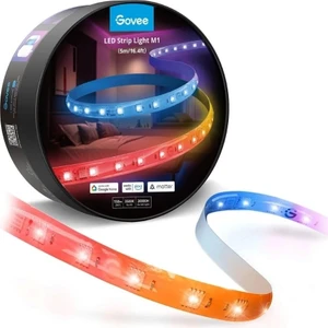 LED Şerit Işık M1 5 Metre Uygulama Üzerinden Kontrol , En Parlak Teknoloji (Wi-Fi ve Bluetooth Destekli, Alexa ve Google Assistant Uyumlu) H61E13D2