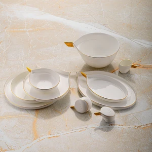 Goddess Gold 61 Parça 12 Kişilik Yemek Takımı