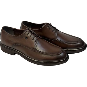 KAFKASLAR AYAKKABI Deri Hafif Tabanlı Klasik Ipli Erkek Takım Elbise Ayakkabısı