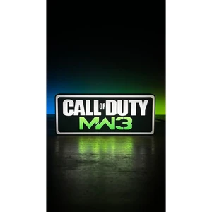 Call Of Duty Işıklı Tablo (Adaptör Dahil)