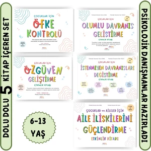 5 KİTAP İÇEREN SET- HER ÇOCUKTA BULUNMASI GEREKEN KİTAPLAR
