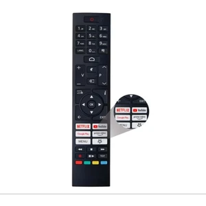 Toshiba CT-8564 Netflix Google Play Prime Video Tuşlu LCD LED Tv Kumandası 124057