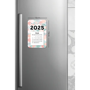 NKB-CAL001 2025 Magnet Takvim Mıknatıslı Takvim