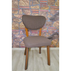 Elma Sandalye Kılıfı Pıtı Kara