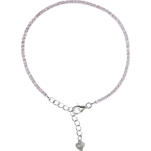 Madam Matmazel Su Yolu Zirkon Taşlı Gümüş Unisex Bileklik | 925 Ayar