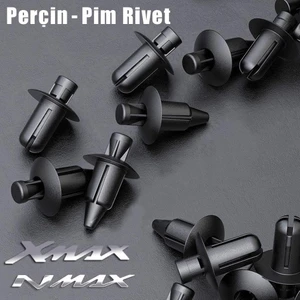 Nmax Xmax Grenaj Perçin Rivet Pim Plastik Vida Seti 10 Adet