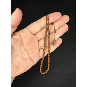 Anemore Collection Kuka Tesbih Arpa Kesim Küçük Boy 7,5 mm x 4,5 mm T-636