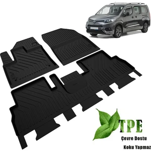 DBC Online Toyota Proace City Havuzlu Paspas Yumuşak Kokusuz 2020 2021 2022 2023 2024