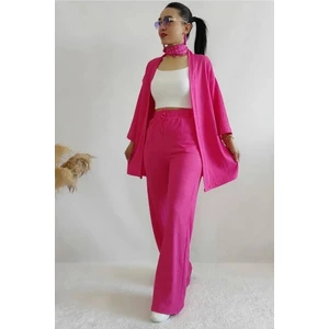 Vıoshıne Kadın Bürümcük Kimono Takım