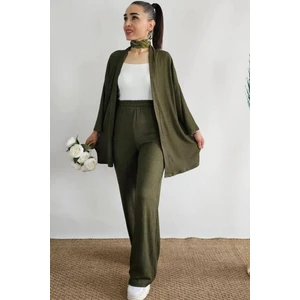 Vıoshıne Kadın Bürümcük Kimono Takım