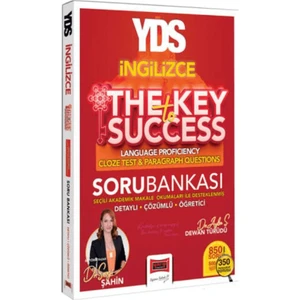 Yargı Yayınevi 2025 Yds Ingilizce The Key To Success Language Proficiency Cloze Test & Paragraph Questions Soru Bankası - Sevgi Şahin