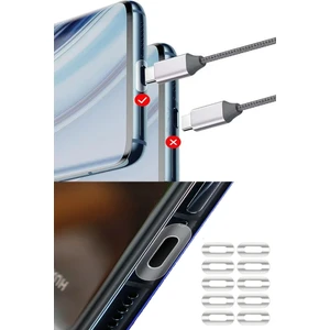 Emre Bilişim Çizilmeye Karşı Dayanıklı typc Şarj Portu Koruyucu Film 10 Adet