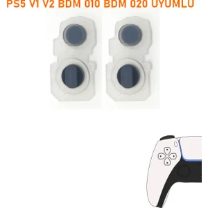 Ps5 V1 V2 Bdm 010 020 Kollar Ile Uyumlu L R L1 L2 R1 R2 Lastık Takımı