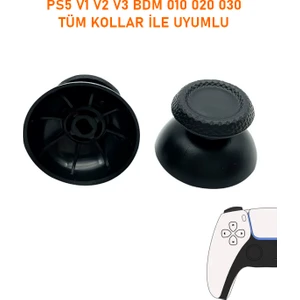 2 Adet Ps5 V1 V2 V3 Tüm Kollar Ile Uyumlu Analog Topuz Başlık