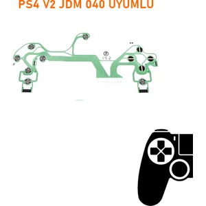 Ps4 V2 Jds Jdm 040 Kollar Ile Uyumlu Iç Film Flex