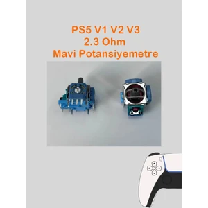 Ps5 V1 V2 V3 Tüm Kollar Ile Uyumlu 2.3k Ohm Mavi Renk Analog Motoru