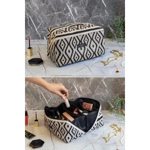 Bohe Makyaj Çantası Düzenleyici Seyahat Tipi Çanta Organizer Makyaj Ürünleri Düzenleyici Organizer