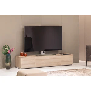 Sonorous Studio Serisi Sta 200 Molina 200 cm Tv Sehpası Ahşap Televizyon Sehpası Tekerlekli